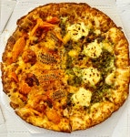 No More Pizza 옥수수 새우피자 바질 마스카포네 뇨끼 피자