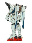 건담 F91 디자인초안과 디자인 메모