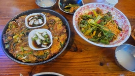 올만에 회기 이모네파전