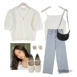 2021,봄,로맨틱,Daily,OOTD 코디 by 미소양 - 코디북 2021,봄,로맨틱,Daily,OOTD 코디