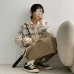HIJJOO - (러블리/귀염주의) 릴프니트헤어밴드 (2color) - 코디북 (러블리/귀염주의) 릴프니트헤어밴드 (2color)