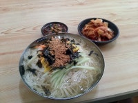 오늘 점심으로 먹은 냉잔치국수