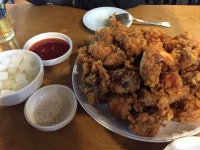 광주 양동시장 수일 통닭