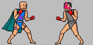 고전 레트로느낌의 간단한 복싱게임입니다표절 함께게임만드실분구함