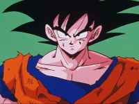 드래곤볼Z격렬하게 대결하는 손오공과 프리저