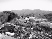 세 산 정상에서 본 춘천 시내