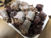 길거리에서 사먹은 팔천순대