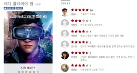 영화 레디 플레이어 원 씨네21 평점