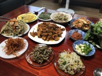 외삼촌댁에서 먹은 한끼