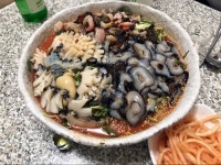 제주식 해물탕과 물회