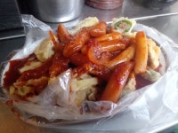 신용산역 6번출구 분식집