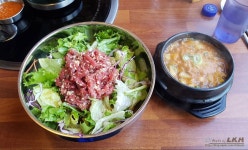 안산시 본오동 점심에 육회비빔밥을 육판 정육식당