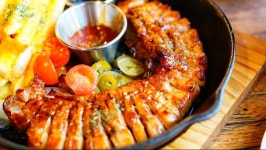 인천 구월동 마초쉐프 다녀왔습니다 ㅎㅎ 파스타 삼겹 스테이크
