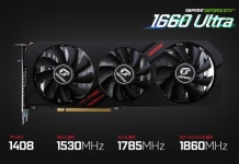 웨이코스, 컬러풀 GTX 1660 Ultra 3팬/백플레이트 출시