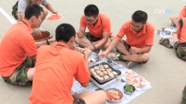 군대 삼겹살 회식jpg