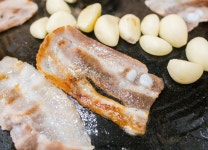 식육식당 11000 대패 삼겹살 4000 육개장