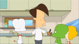 둘리 일행 골탕먹이는 장면