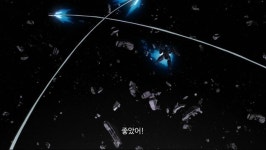 기동전사 건담 NT쉐자르 대의 내러티브 건담과의 모의전