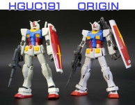 HG GTO 1144 퍼스트 건담 디 오리진 동일 계열 키트 비교 사진 추가