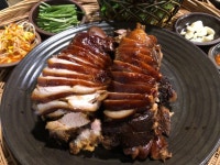 족발과 쟁반국수