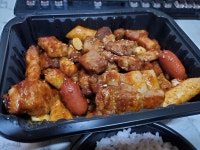 저녁은 깔끔하게 고기랑 (밥)풀떼기. | 음식 갤러리 | 루리웹