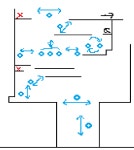 상야의 무롱진 간략지도