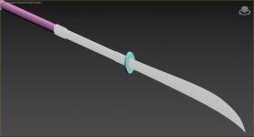 스압주의없어서 만든 카타나 그리고 나키나타 완성
