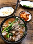 부평깡통시장 안 돼지국밥 밀양집