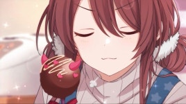 치유키씨에게 수영복 증정jpg