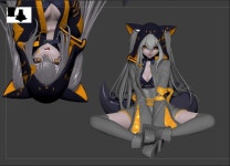 좋아하는 작가님 캐릭터 3D모델링작업 | 피규어 갤러리 좋아하는 작가님 캐릭터 3D모델링작업 | 피규어 갤러리 | 루리웹