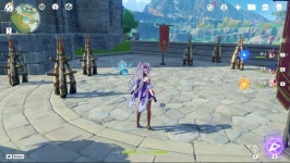 원신 엘린의 통나무 부수기