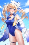 원신 수영복 바바라