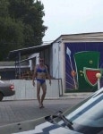핵후방러시아 주유소 비키니 착용시 무료 이벤트 대참사
