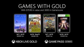 Xbox 라이브 골드, 7월 무료 게임 4종