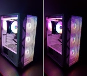 작고 예쁜 PC케이스추천 컴이지 킹덤 코디101 V2 화이트 케이스