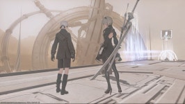 파이널 판타지14 글로벌 2B하고 나인이 얼굴 보기 참 힘들다