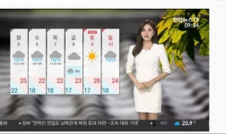 중부지방 이번주내내 흐리고 비 잦아비로인해 늦 더위도 한풀 꺽여우산필수