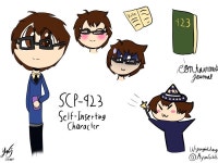 SCP재단 SCP423 책 속의 남자