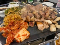 건대에서 먹은 뒷고기