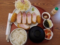 순대국과 돈까스 그리고 빵먹었습니다
