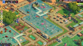 공룡 테마 파크 건설 파카사우루스 DLC 바다 몬스터 출시 예정