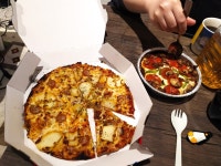 도미노 피자 덮밥