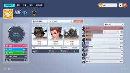 4K UHD 오버워치 12 아케이드 경쟁전 랭커 전격 비교스샷