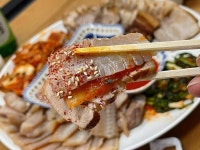 홍어삼합