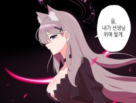 블루아카 스포블리치 패러디 그림