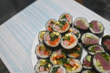 집에서 심플하게 해먹는 김밥참치말이 그리고 떡국ㅎ