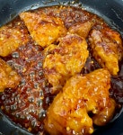 한라화산 닭강정과 치즈볶이