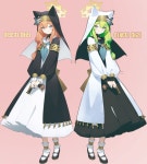 블루아카 이오치 마리가 염색을 하면