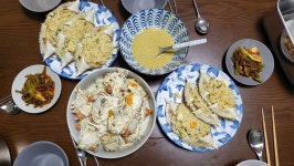 어버이날겸 돌잔치겸 꽃게찜 꽃게라면