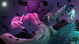 스크롤 혐오 scp 팬아트